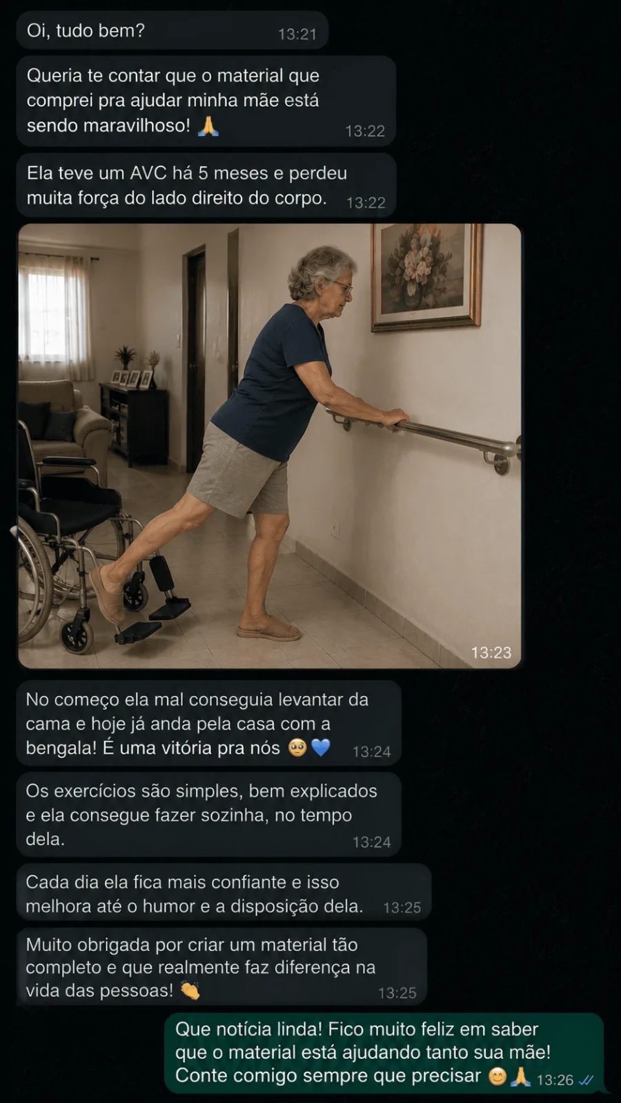 Depoimento de cliente 1
